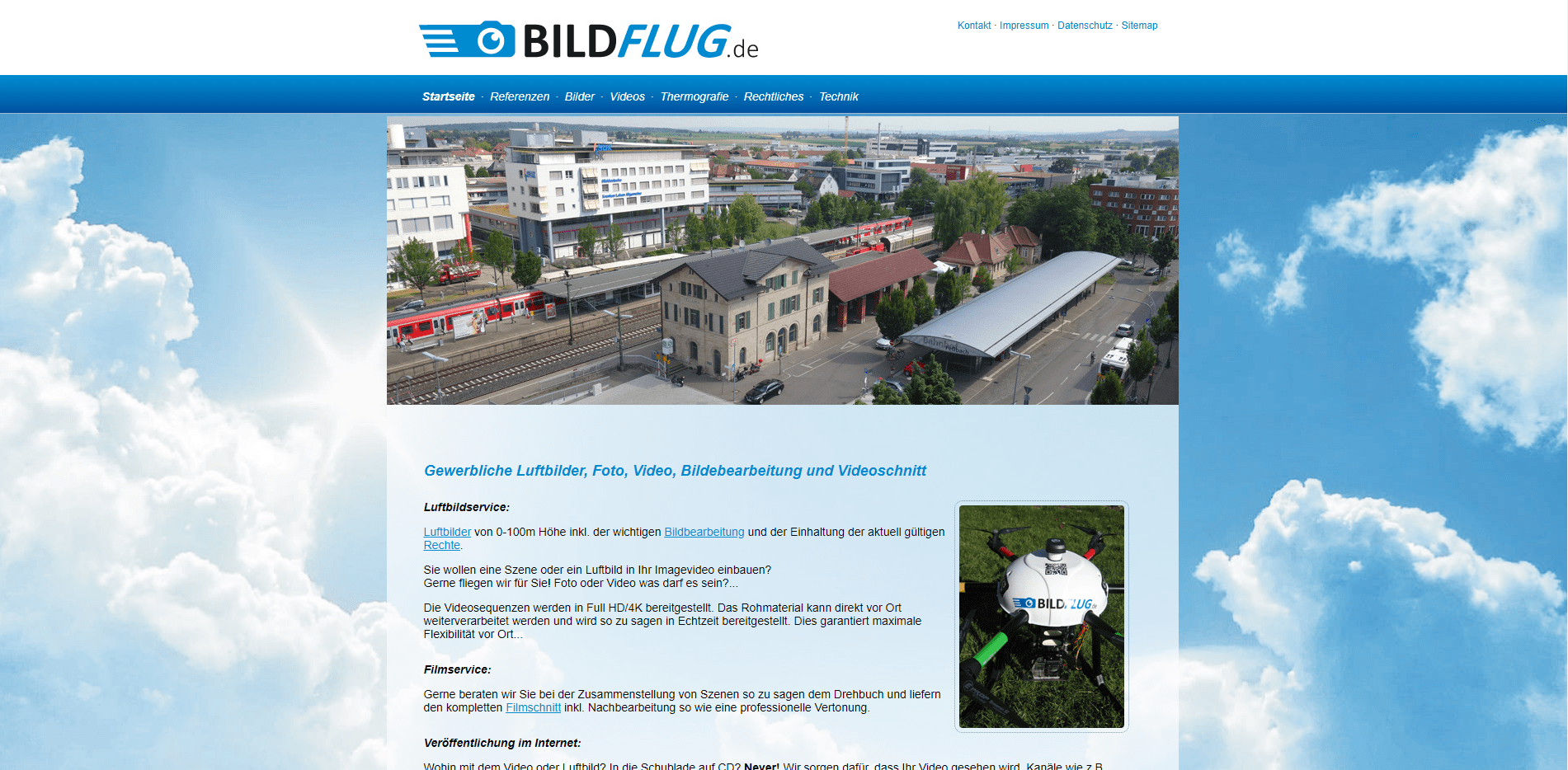 Bildflug - Wordpress Webdesign Hamburg - AOS